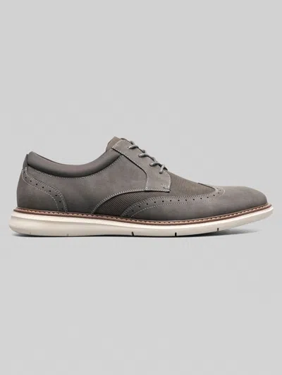 Nunn Bush Chase Wingtip Oxfords In Gray