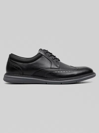 Nunn Bush Chase Wingtip Oxfords In Black