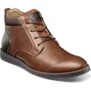 Nunn Bush Circuit Plain Toe Chukka Boot In Cognac