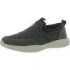 Nunn Bush City Pass Knit Mens Slip On Trainers Casual And Fashion Sneakers In Grey