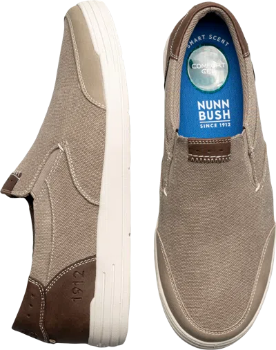 Nunn Bush City Walk Canvas Slip-on Shoes
