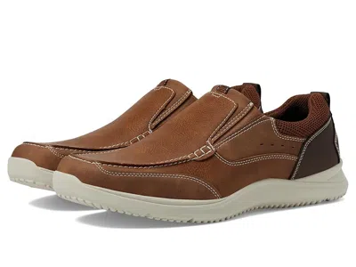 Nunn Bush Conway Casual Slip-on In Brown