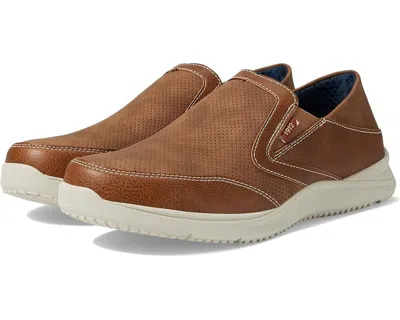 Nunn Bush Conway Loaferbrown Memory Foam Slip On Moccasin Shoes Gal355 In Tan Multi