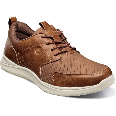 Nunn Bush Conway Moc Toe Oxford Sneaker In Tan