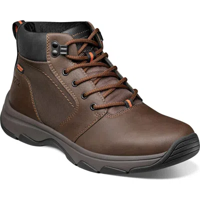 Nunn Bush Excavate Plain Toe Boot In Brown
