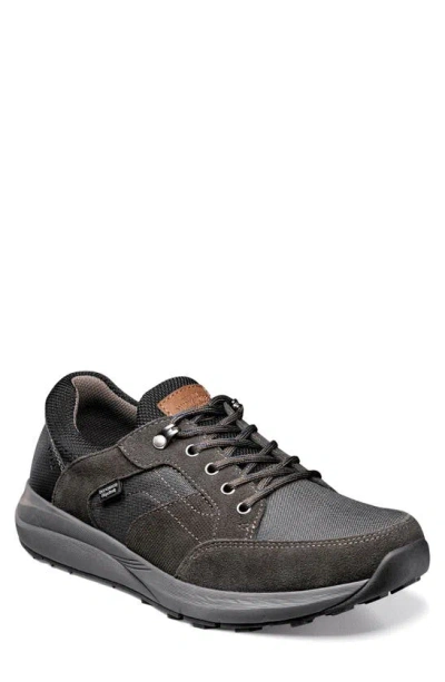 Nunn Bush Excursion Lite Moc Toe Oxford Sneaker In Dark Gray Multi