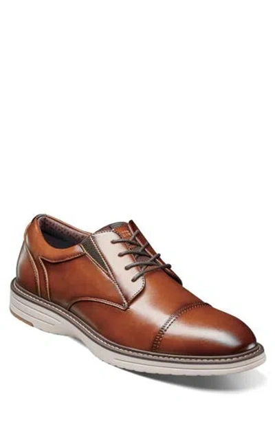 Nunn Bush Gates Cap Toe Derby In Brown