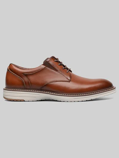 Nunn Bush Gates Plain Toe Oxfords Cognac - Size: 9.5 D-width In Brown
