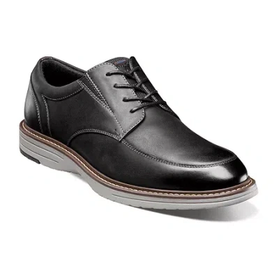 Nunn Bush Griff Moc Mens Moc Closed Toe Oxford Shoes In Black