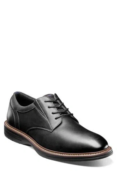 Nunn Bush Griff Plain Toe Derby In Black
