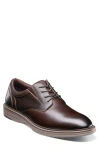 Nunn Bush Griff Plain Toe Derby In Brown Multi