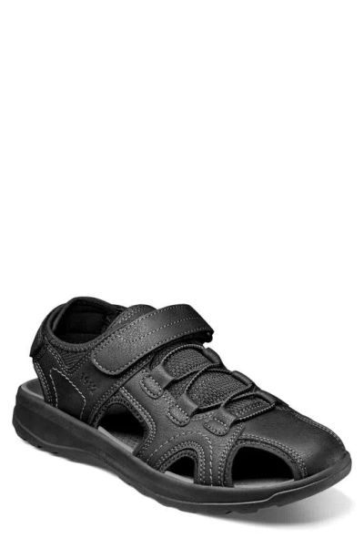 Nunn Bush Huck Sport Sandal In Black