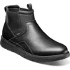 Nunn Bush Karnak Plain Toe Chelsea Boot In Black