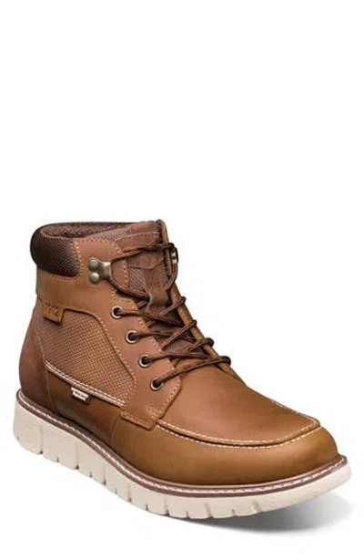 Nunn Bush Karnak Water Resistant Moc Toe Boot In Brown