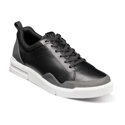 Nunn Bush Kore City Rally Lace Mens Moc Closed Toe Oxford Shoes In Black