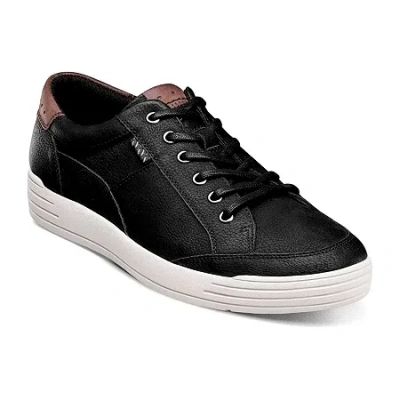 Nunn Bush Kore City Walk Mt Ox Mens Moc Closed Toe Oxford Shoes In Black