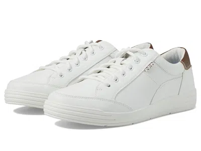 Nunn Bush Kore City Walk Oxford Athletic Style Sneaker Lace Up In White