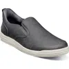 Nunn Bush Men's Kore City Walk Ez Moc Toe Slip On Sneaker In Charcoal