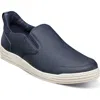 Nunn Bush Men's Kore City Walk Ez Moc Toe Slip On Sneaker In Navy Multi