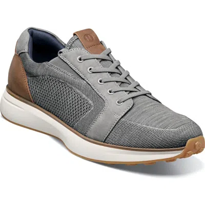 Nunn Bush Kore Swift Knit Lace-to-toe Sneakers In Gray