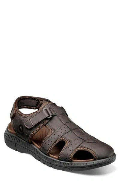 Nunn Bush Laguna Fisherman River Sandal In Brown