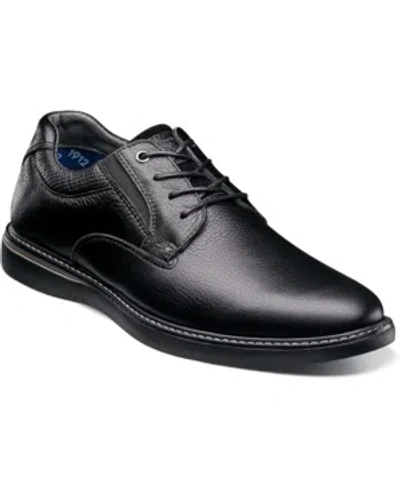Nunn Bush Men's Bay Ridge Plain Toe Lightweight Oxford In Black