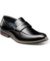 Nunn Bush Men's Carmelo Moc Toe Penny Loafers In Black