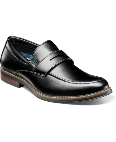 Nunn Bush Men's Carmelo Moc Toe Penny Loafers In Black