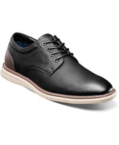 Nunn Bush Men's Chase Casual Plain Toe Oxford In Black Multi