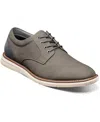 Nunn Bush Chase Plain Toe Derby In Gray