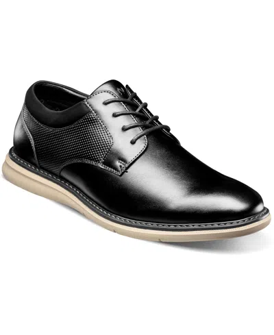 Nunn Bush Men's Chase Plain Toe Oxford Shoes In Black Multi