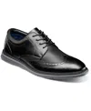 Nunn Bush Men's Chase Wingtip Oxfords In Black