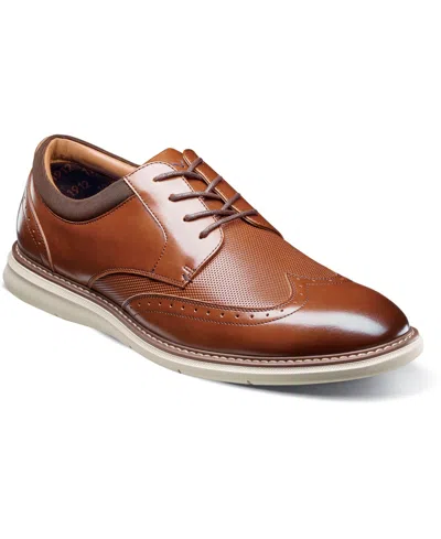 Nunn Bush Men's Chase Wingtip Oxfords In Brown