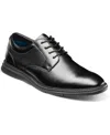 Nunn Bush Men's Chase Work Plain Toe Oxfords In Black
