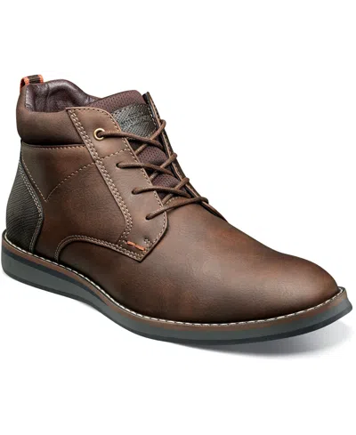 Nunn Bush Men's Circuit Plain Toe Chukka Boots In Brown Multi