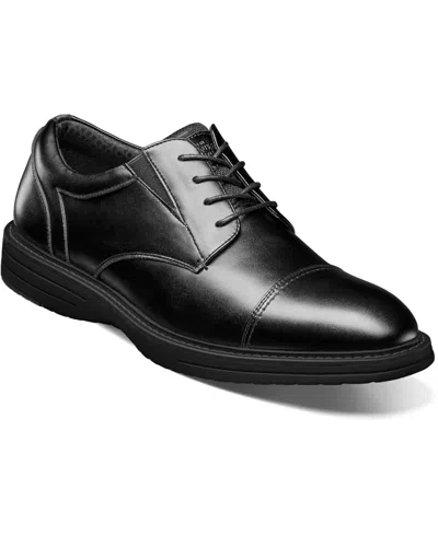 Nunn Bush Men's Gates Cap Toe Oxfords In Black