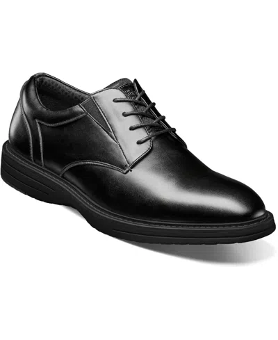 Nunn Bush Men's Gates Plain Toe Oxfords In Black