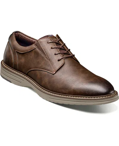 Nunn Bush Men's Gates Plain Toe Oxfords In Multi