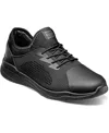 Nunn Bush Men's Grazie Work Splash Guard Oxford In Black