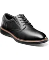 Nunn Bush Griff Plain Toe Derby In Black