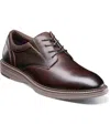 Nunn Bush Griff Plain Toe Derby In Brown Multi