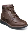 Nunn Bush Men's Karnak Plain Toe Boot In Brown Charcoal