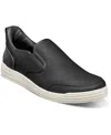 Nunn Bush Men's Kore City Walk Ez Moc Toe Slip On Sneaker In Black