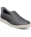 Nunn Bush Men's Kore City Walk Ez Moc Toe Slip On Sneaker In Charcoal