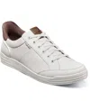 Nunn Bush Men's Kore City Walk Ez Lace To Toe Sneakers In White