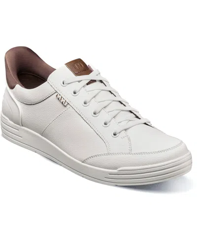 Nunn Bush Men's Kore City Walk Ez Lace To Toe Sneakers In White