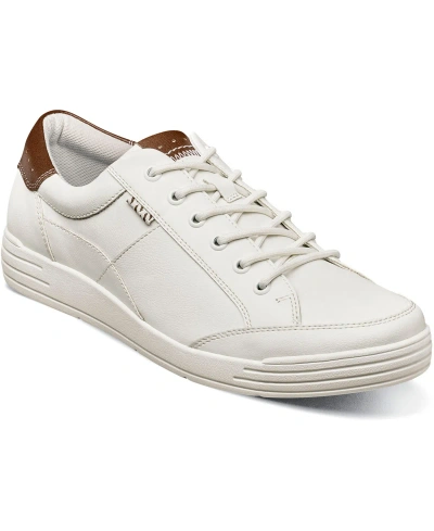 Nunn Bush Men's Kore City Walk Lace To Toe Oxford Shoes In White