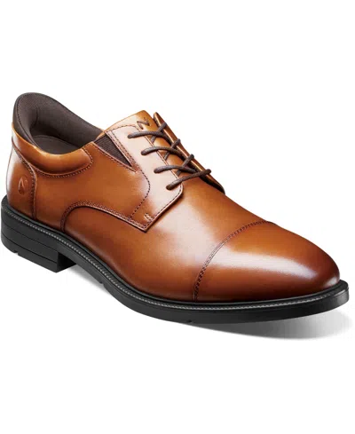 Nunn Bush Men's Kore Ez Icon Cap Toe Oxfords In Brown