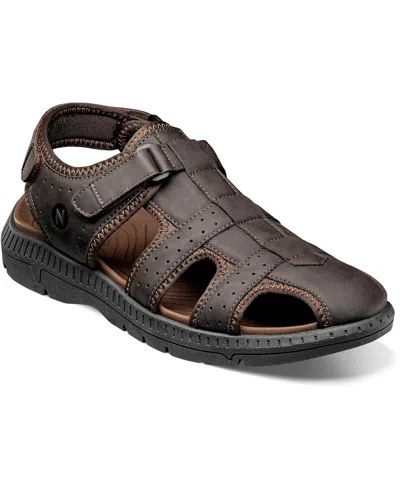 NUNN BUSH MEN'S LAGUNA CLOSED TOE FISHERMAN SANDAL
