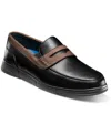 Nunn Bush Men's Luca Moc Toe Penny Loafer In Black